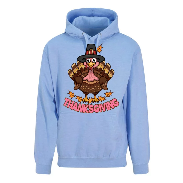 Thanksgiving Turkey Cute Holiday Unisex Surf Hoodie