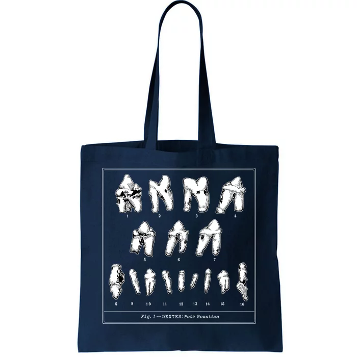 The Tooth Canvas Premium Tote Bag