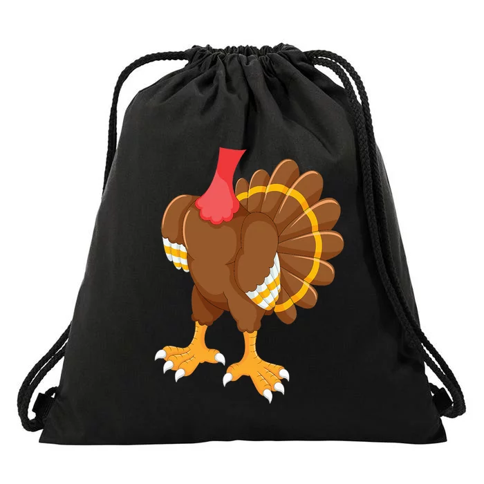 Turkey Turkey Costume Drawstring Bag