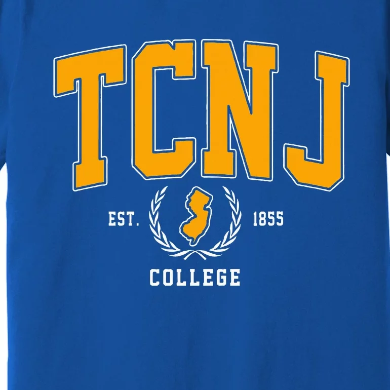 Tcnj The College Of New Jersey Arch Premium T-Shirt