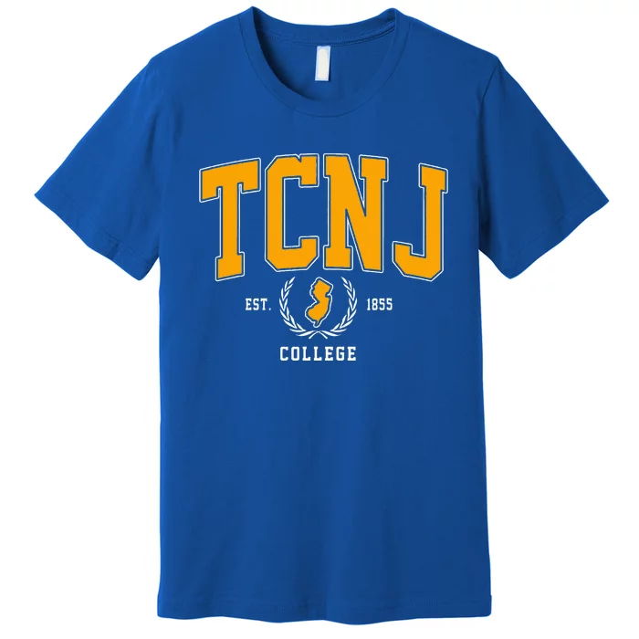 Tcnj The College Of New Jersey Arch Premium T-Shirt