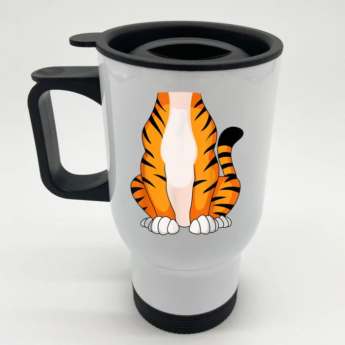 Tiger Tiger Costume Front & Back Stainless Steel Travel Mug