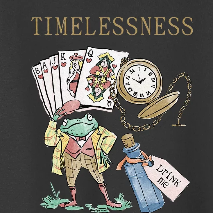 Timelessness Timeless Clock Back In Time Magic Card Toddler T-Shirt