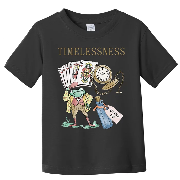 Timelessness Timeless Clock Back In Time Magic Card Toddler T-Shirt