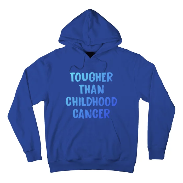 Tougher Than Cancer Support Hood Cancer Awareness Meaningful Gift Hoodie