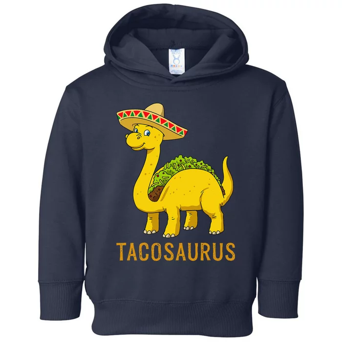 Taco Tuesday Cinco De Mayo Taco Dinosaur Tacosaurus Toddler Hoodie