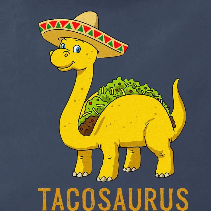 Taco Tuesday Cinco De Mayo Taco Dinosaur Tacosaurus Zip Tote Bag