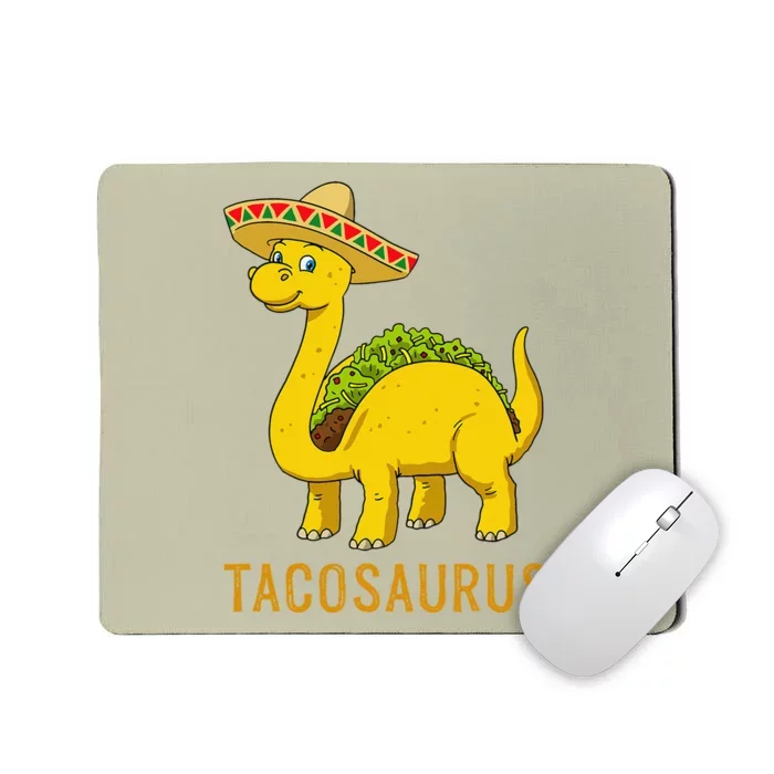 Taco Tuesday Cinco De Mayo Taco Dinosaur Tacosaurus Mousepad