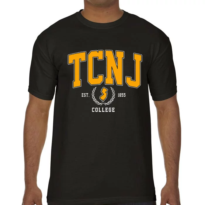 Tcnj The College Of New Jersey Arch Comfort Colors T-Shirt