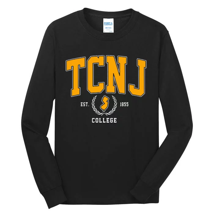 Tcnj The College Of New Jersey Arch Tall Long Sleeve T-Shirt