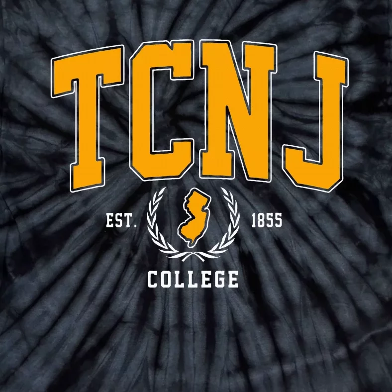 Tcnj The College Of New Jersey Arch Tie-Dye T-Shirt