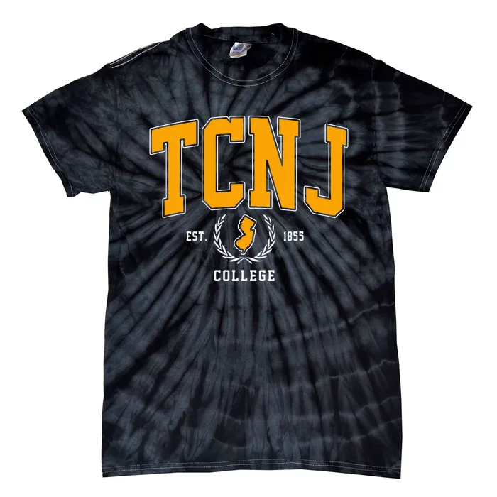 Tcnj The College Of New Jersey Arch Tie-Dye T-Shirt