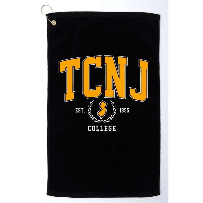 Tcnj The College Of New Jersey Arch Platinum Collection Golf Towel