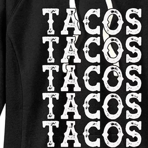 Tacos Taco Cinco De Mayo Mexico Women's Fleece Hoodie