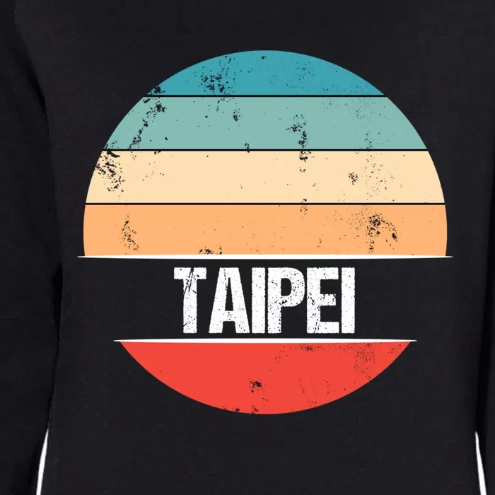 Taipei Taiwan City Trip Gift Womens California Wash Sweatshirt