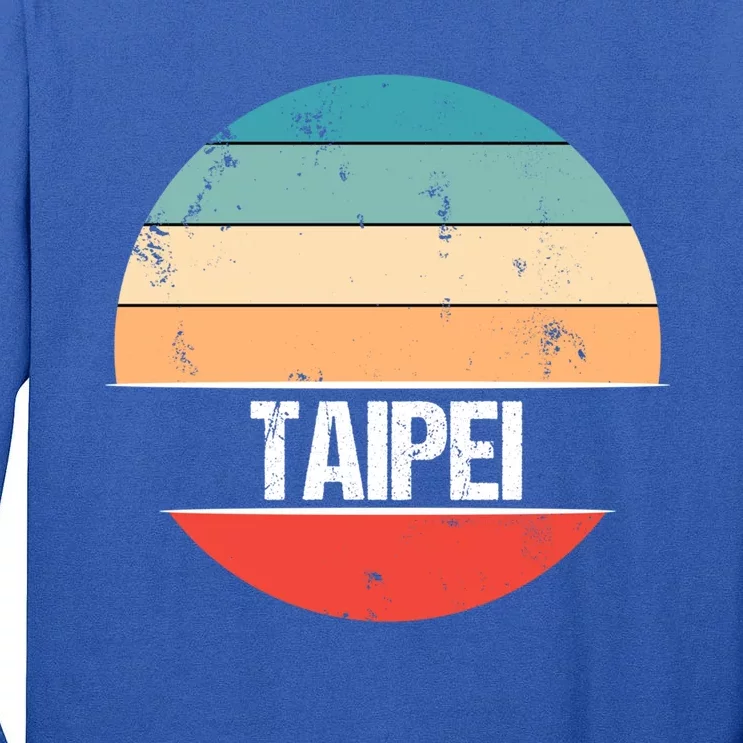 Taipei Taiwan City Trip Gift Tall Long Sleeve T-Shirt