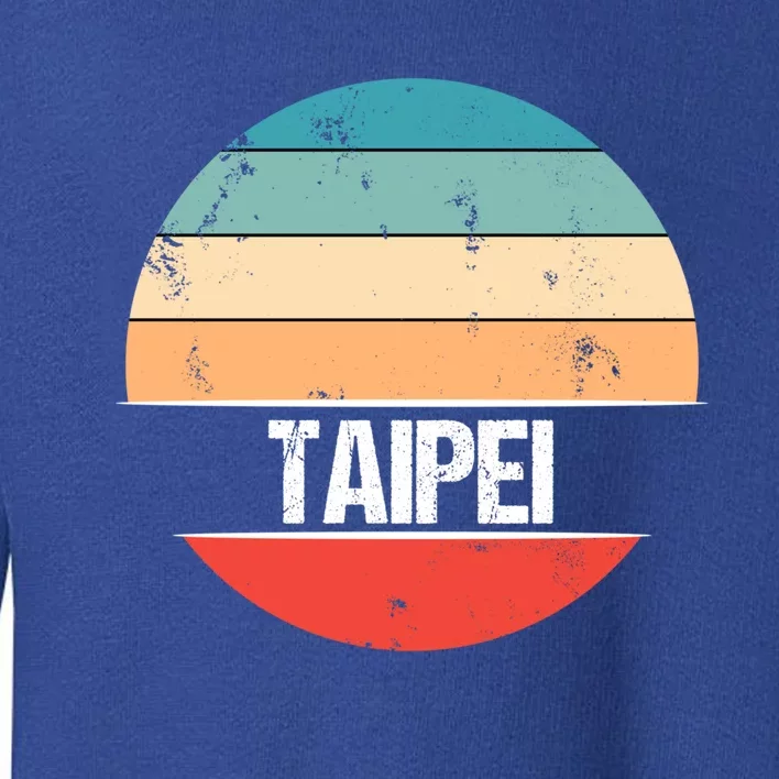 Taipei Taiwan City Trip Gift Toddler Sweatshirt