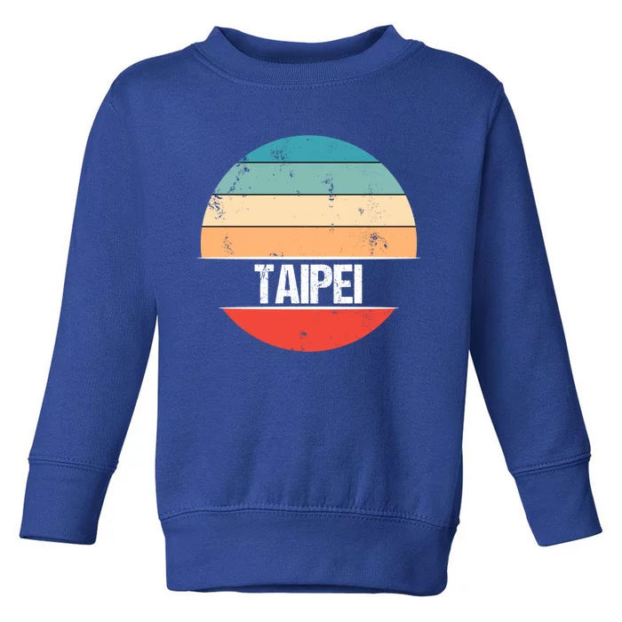 Taipei Taiwan City Trip Gift Toddler Sweatshirt