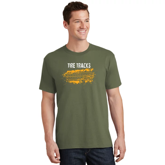 Tire Tracks | Car Racing T-Shirt