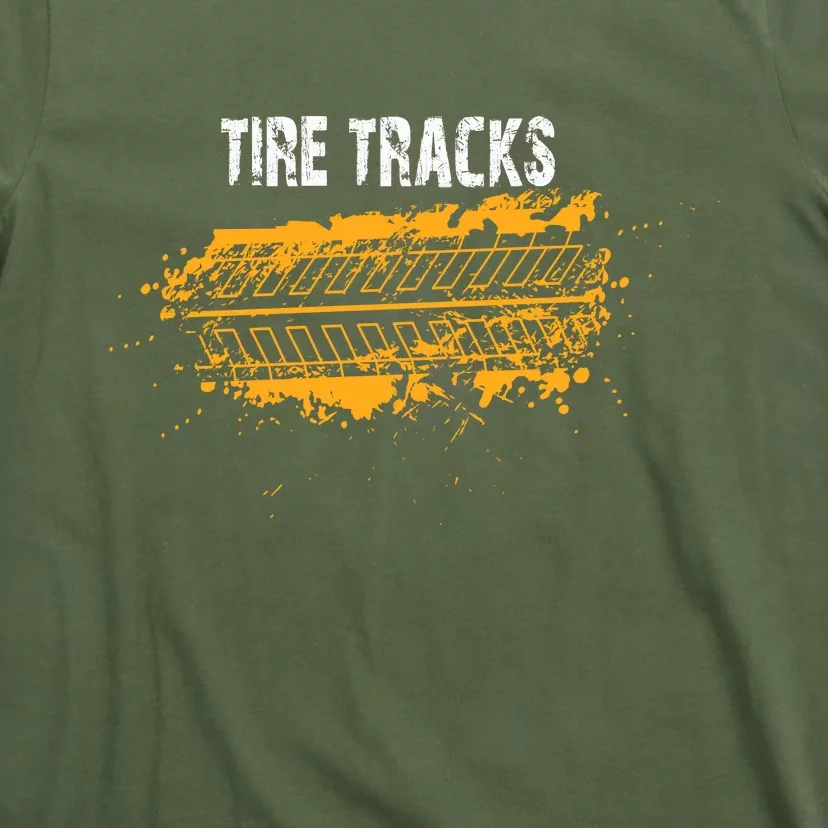 Tire Tracks | Car Racing T-Shirt