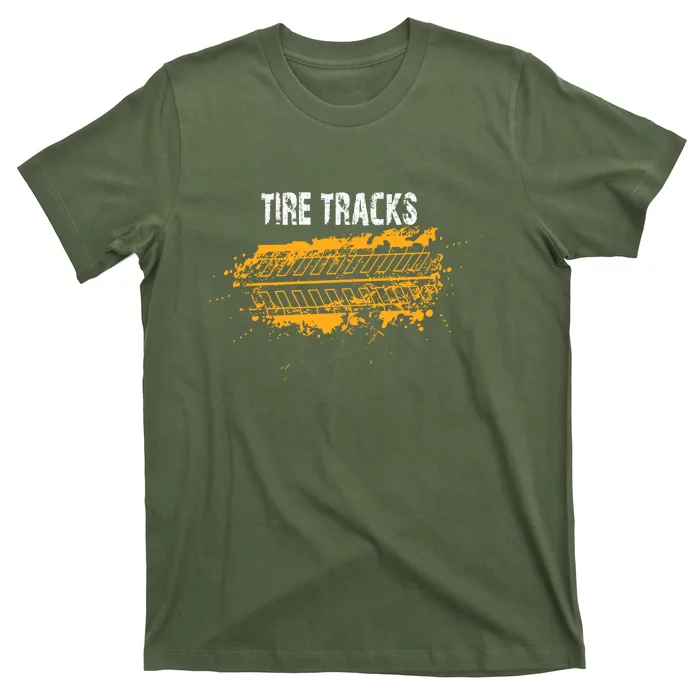 Tire Tracks | Car Racing T-Shirt