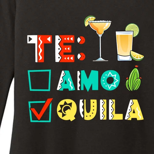 TeAmo Tequila Cinco De Mayo Fiesta Bachelorette Nacho Average Womens CVC Long Sleeve Shirt