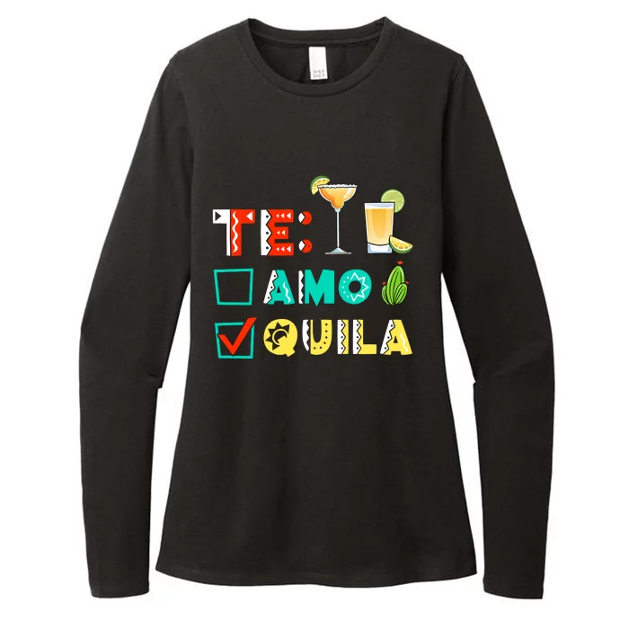 TeAmo Tequila Cinco De Mayo Fiesta Bachelorette Nacho Average Womens CVC Long Sleeve Shirt