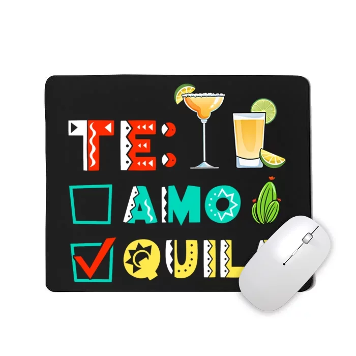 TeAmo Tequila Cinco De Mayo Fiesta Bachelorette Nacho Average Mousepad