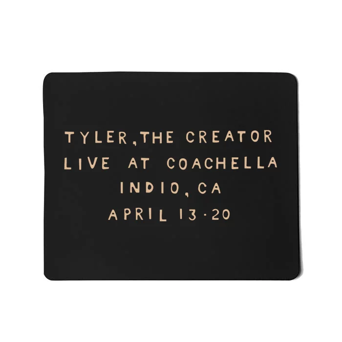 Tyler The Creator Claymation Mousepad