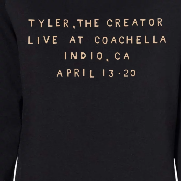 Tyler The Creator Claymation Womens California Wash Sweatshirt