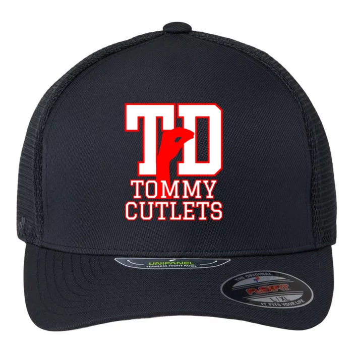 Td Tommy Cutlets New York Italian Football Flexfit Unipanel Trucker Cap