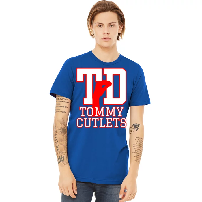 Td Tommy Cutlets New York Italian Football Premium T-Shirt