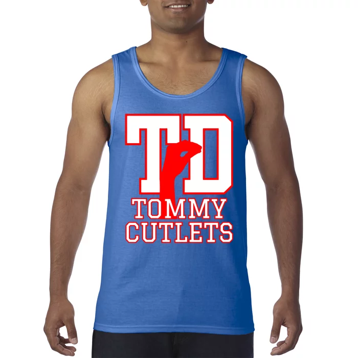 Td Tommy Cutlets New York Italian Football Tank Top