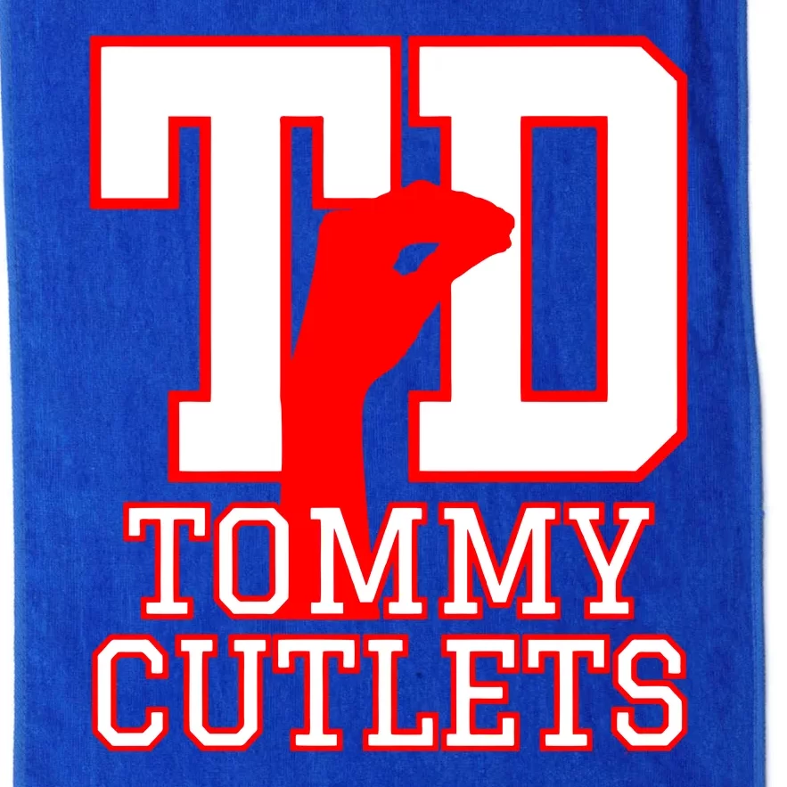 Td Tommy Cutlets New York Italian Football Platinum Collection Golf Towel