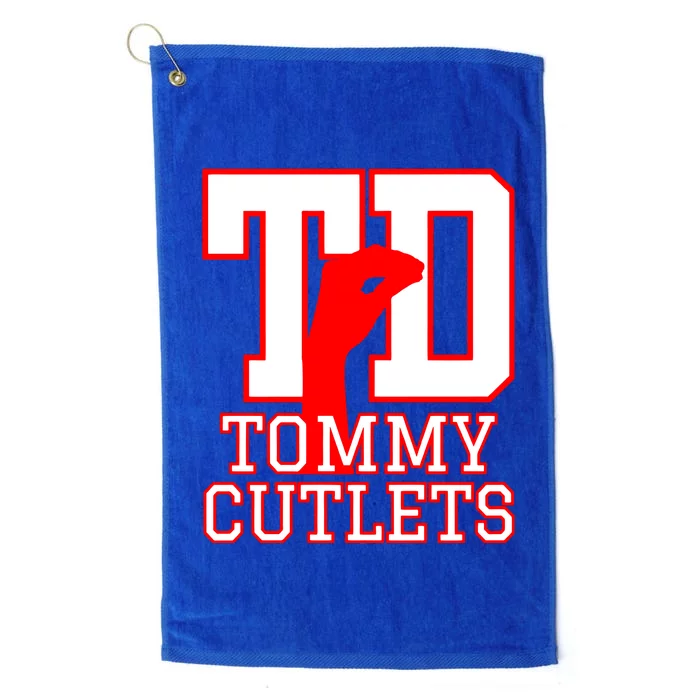 Td Tommy Cutlets New York Italian Football Platinum Collection Golf Towel