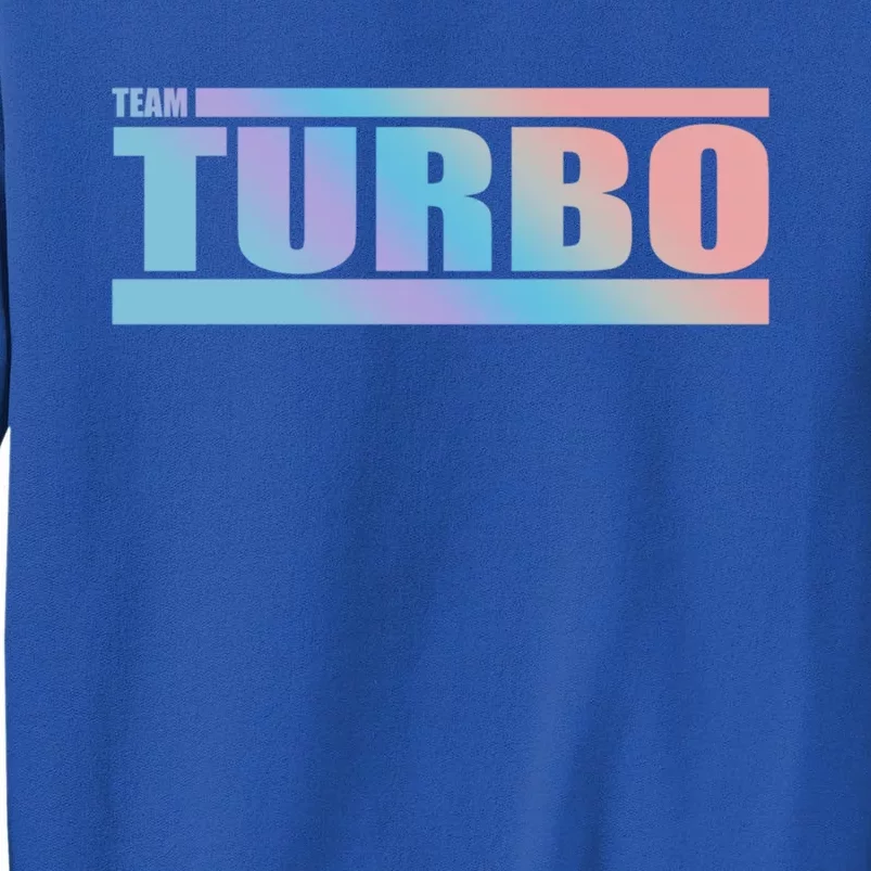 Team Turbo Challenge (Rainbow) Racing Great Gift Tall Sweatshirt