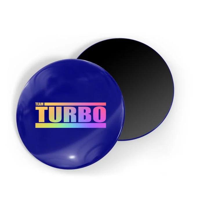 Team Turbo Challenge (Rainbow) Racing Great Gift Magnet