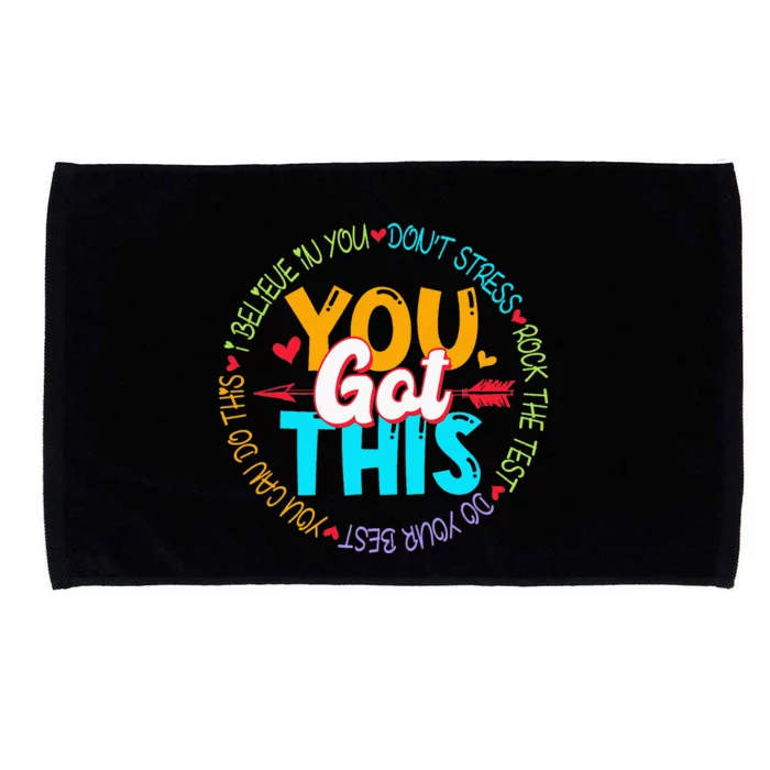 Teacher Testing Day You Got This Exam Microfiber Hand Towel