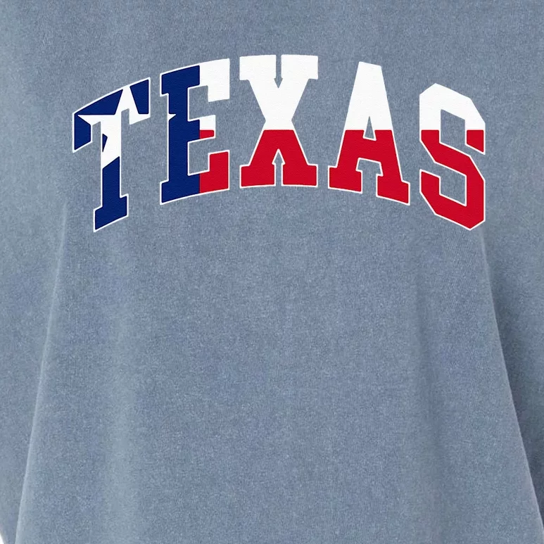 Texas Throwback Design Flag Of Texas Classic Garment-Dyed Women's Muscle Tee