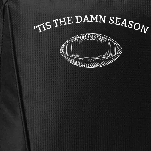 Tis The Damn Season Football City Backpack