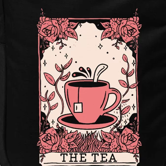 The Tea Drinker Tarot Card Reading Occult Impact Tech Backpack