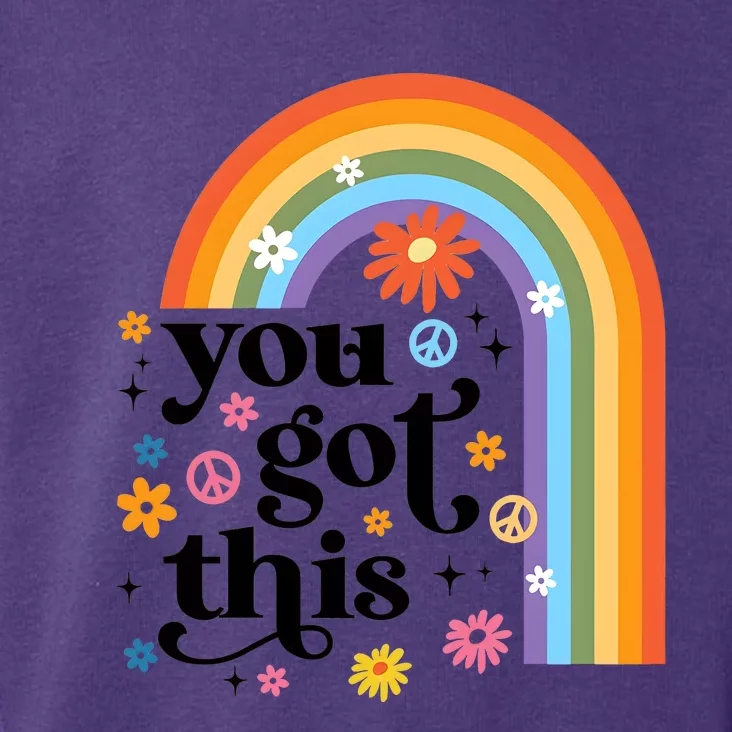 Teacher Test Day You Got This Rainbow Toddler Hoodie