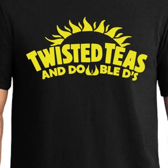 Twisted Teas Double Ds Funny Pajama Set