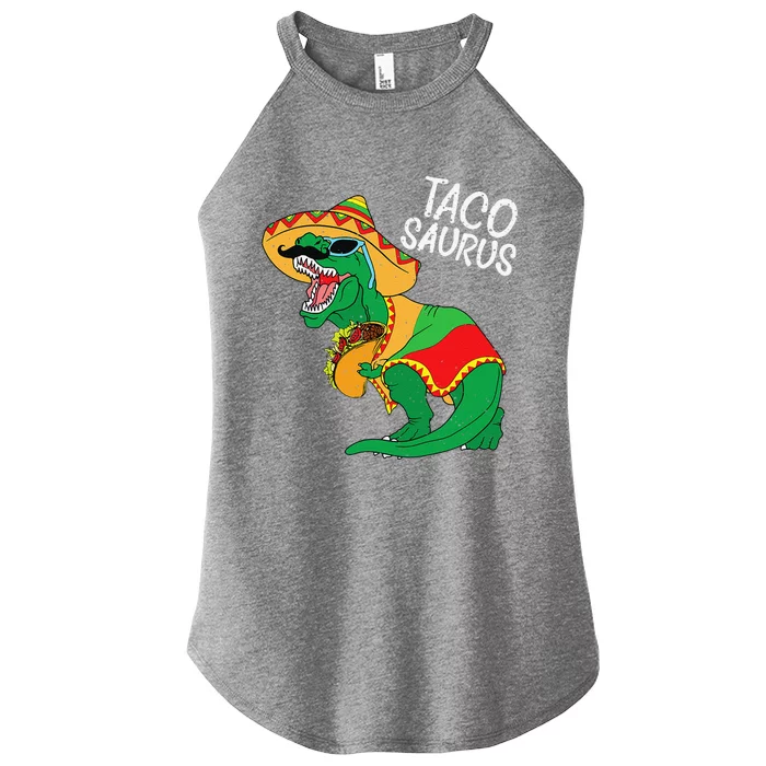 Tacosaurus Taco Dino Trex Cinco De Mayo Women’s Perfect Tri Rocker Tank