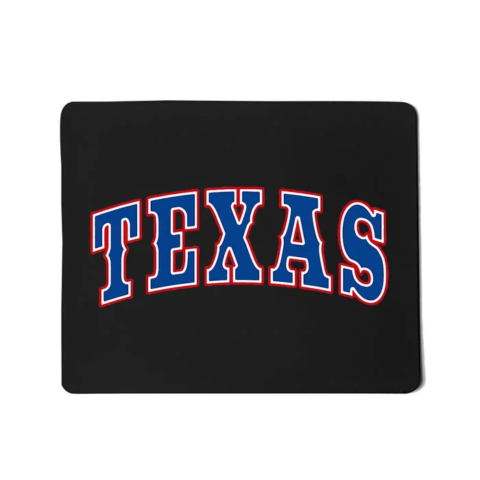 Texas Throwback Design Classic Mousepad