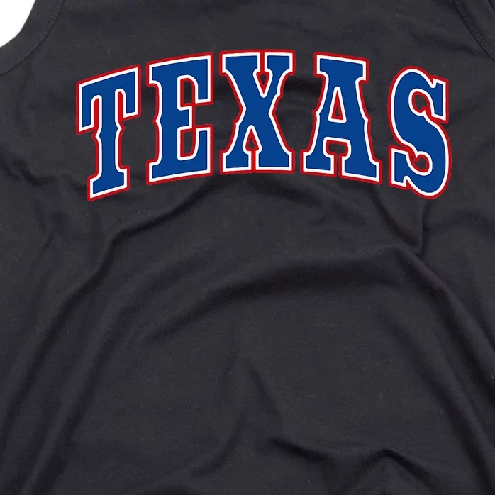 Texas Throwback Design Classic Tank Top