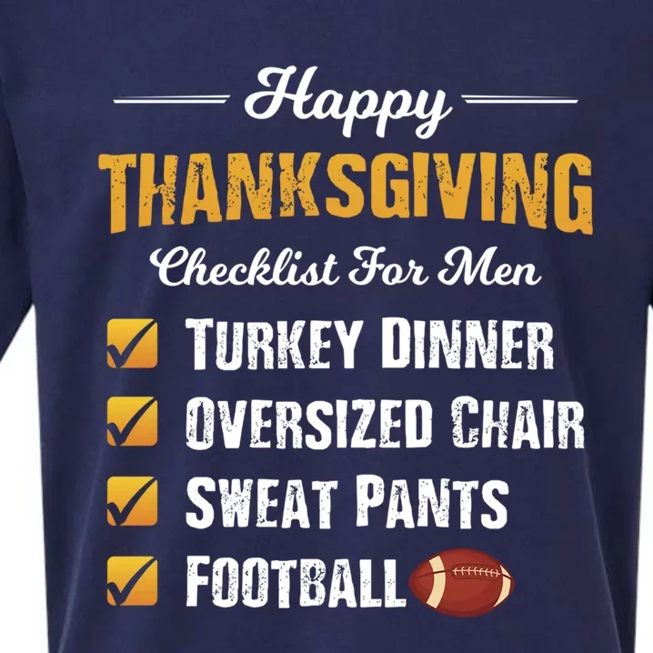 Thanksgiving Turkey Dinner And Football Family Holiday Meaningful Gift Sueded Cloud Jersey T-Shirt