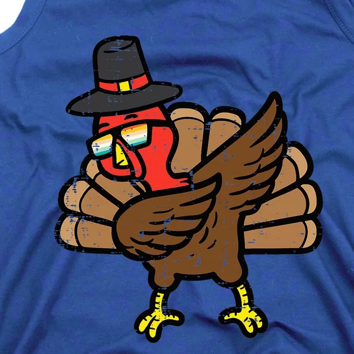 Thanksgiving Turkey Dab Dance Tank Top