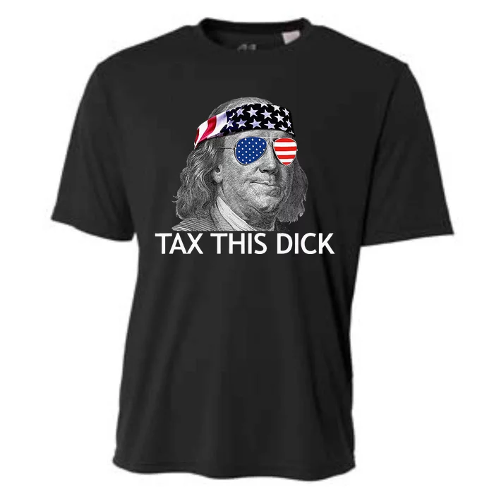 Tax This Dick Ben Franklin Tax This Dick Cooling Performance Crew T-Shirt