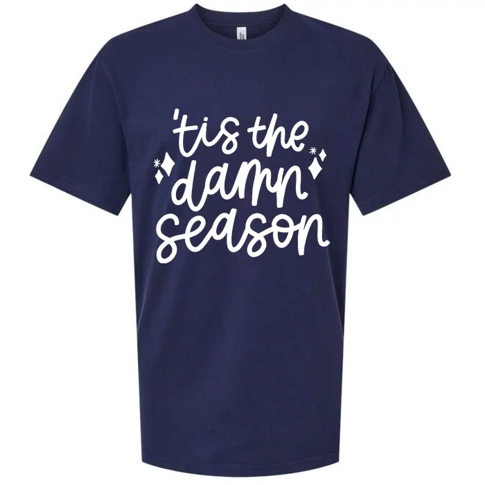 Tis The Damn Season Evermore Christmas Taylor Lover Xmas Sueded Cloud Jersey T-Shirt